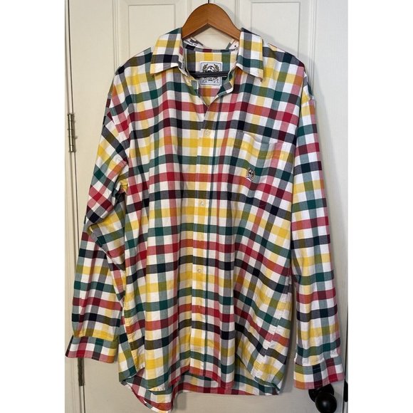 CINCH Western Shirt Men’s‎ XL Long Sleeve Button Up Rodeo Colorful EUC! - Picture 1 of 7